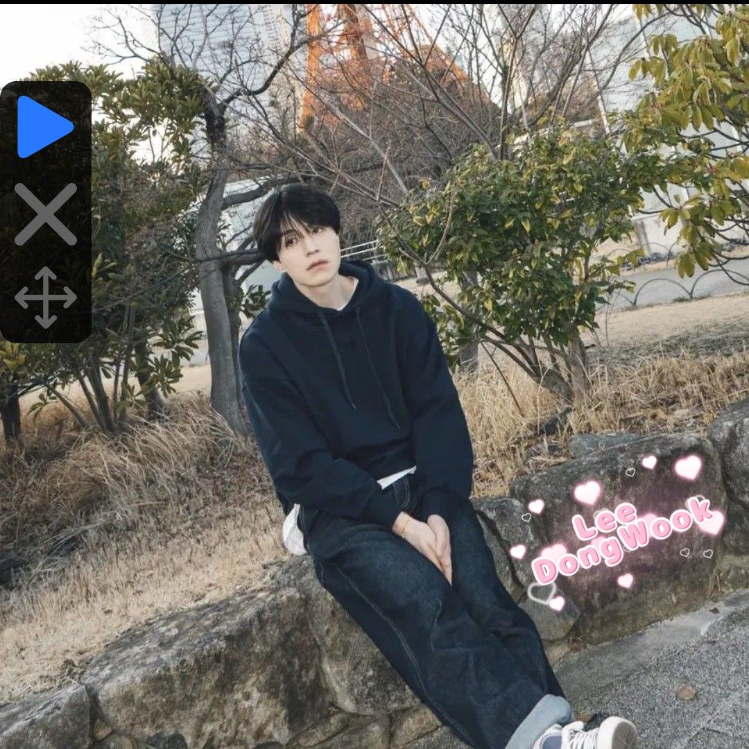 Behind-the-scenes cut of Lee Dongwook