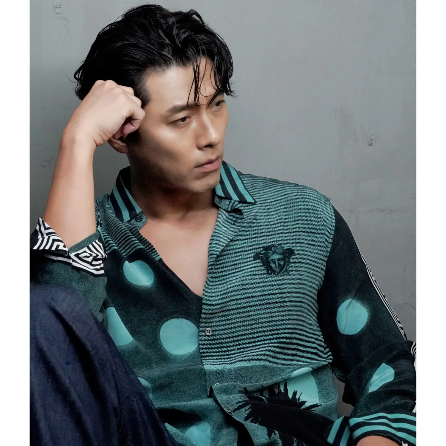 Cuplikan di balik layar dari Hyun Bin