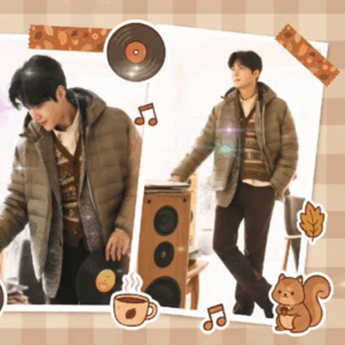 Behind-the-scenes cut of Kim Seonho