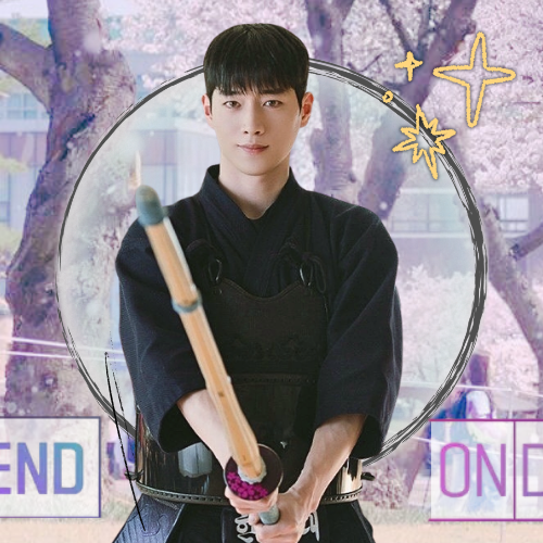 Behind-the-scenes cut of Seo Kangjoon