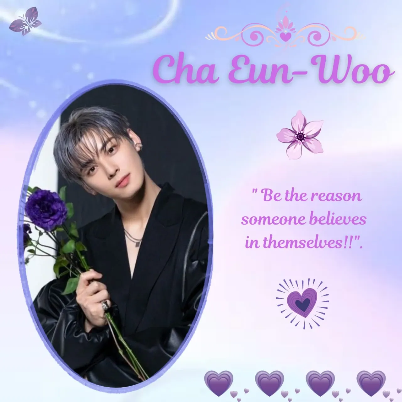 A moment captured by a fan of Cha Eunwoo