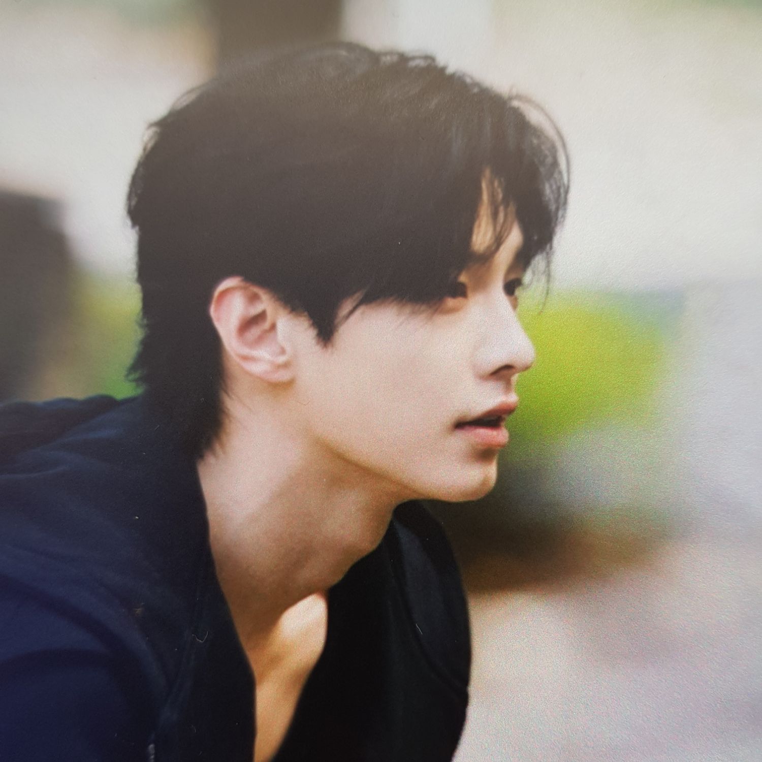 A moment captured by a fan of He Yu