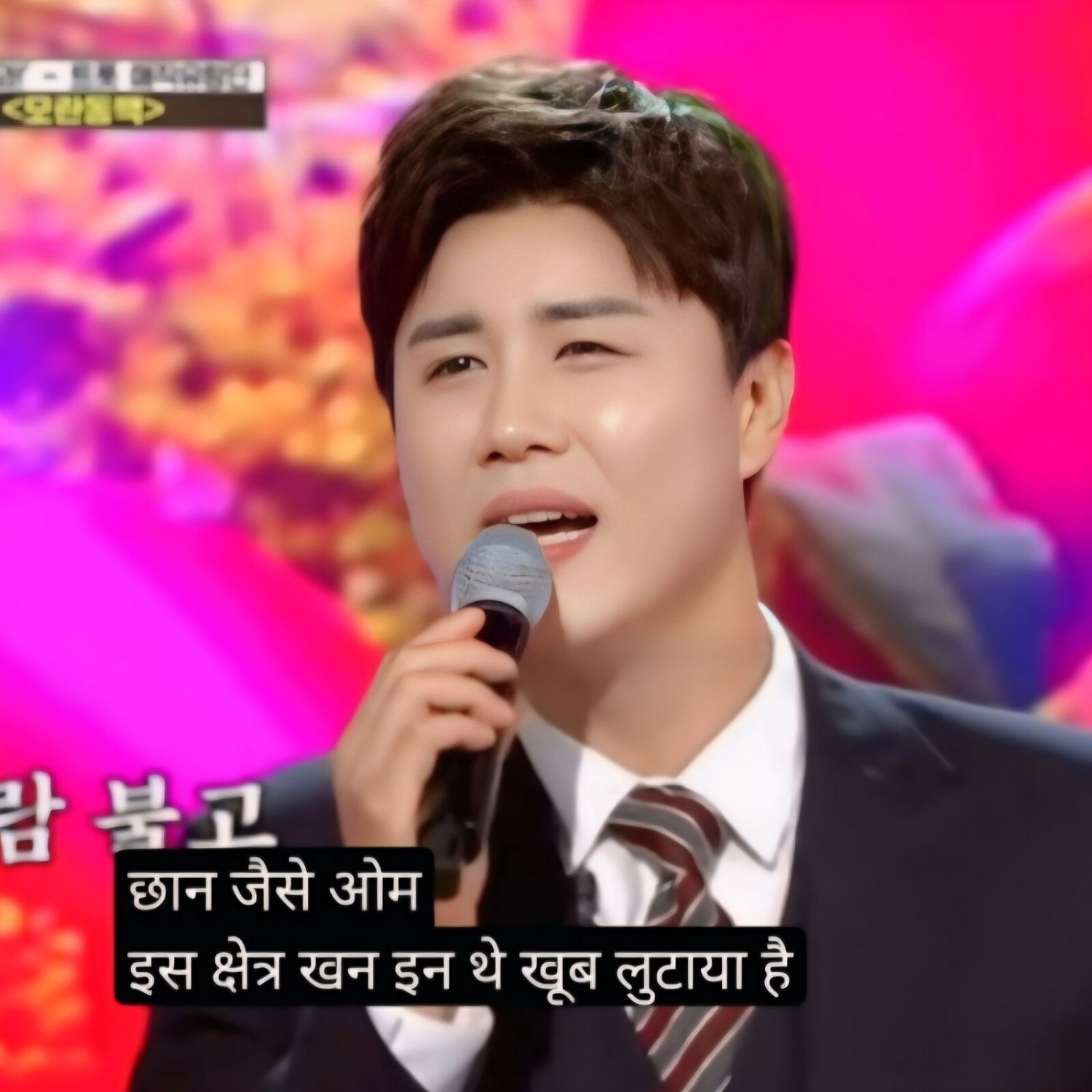 Behind-the-scenes cut of Jin Haesung