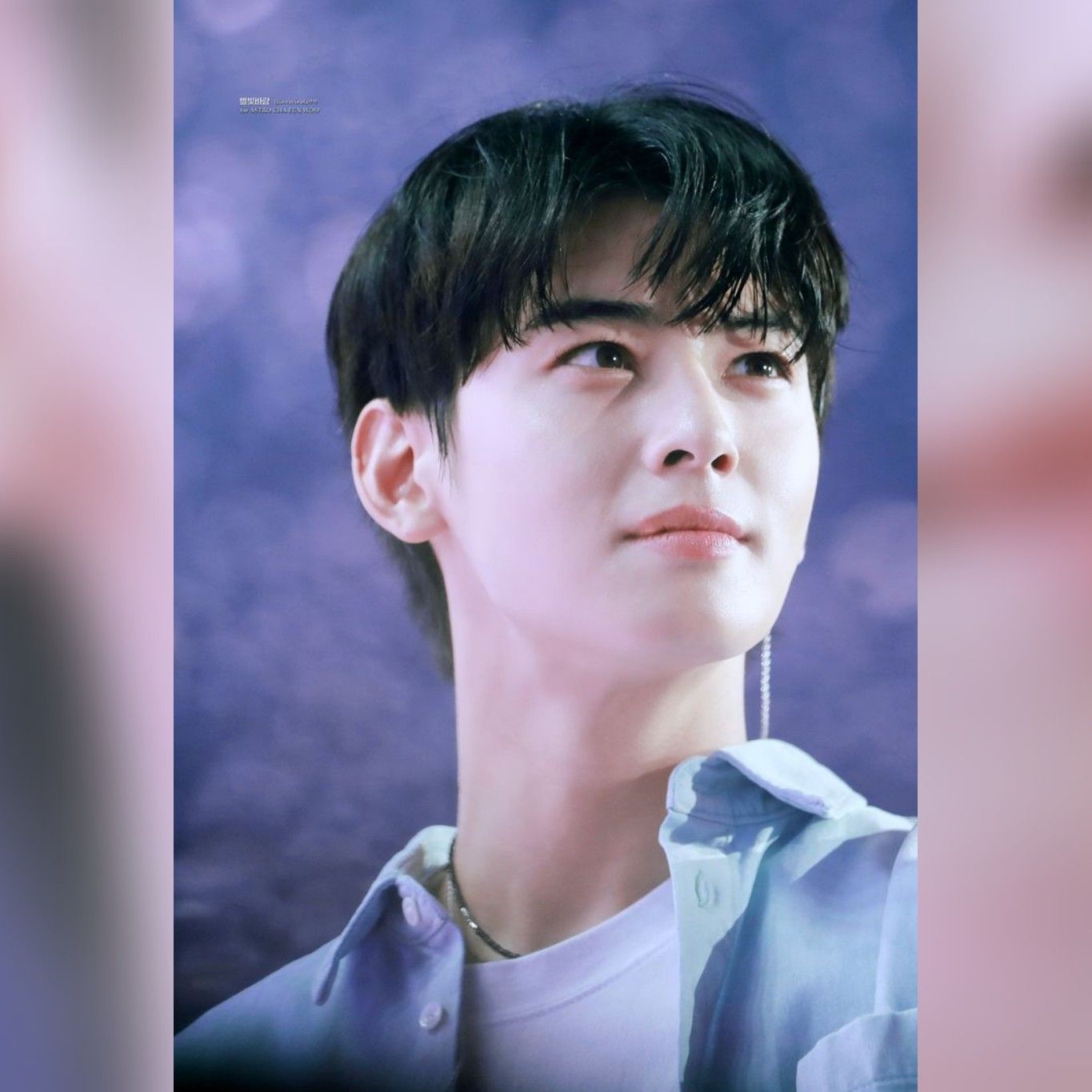 Behind-the-scenes cut of Cha Eunwoo