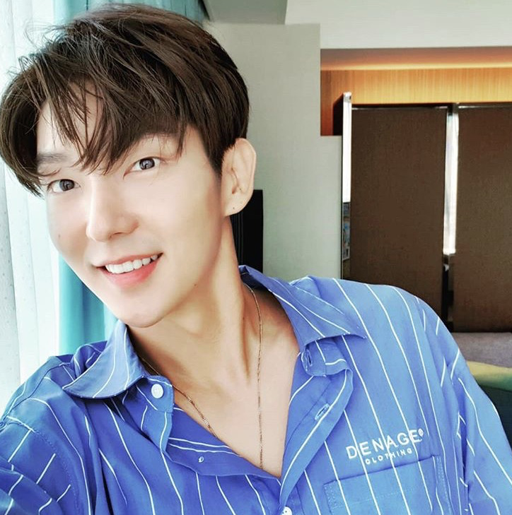 Recent activity shot of Lee Joongi