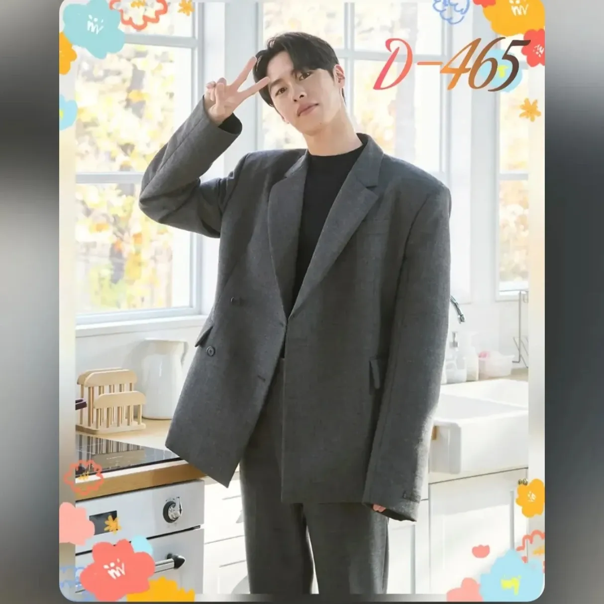 Behind-the-scenes cut of Lee Jaewook