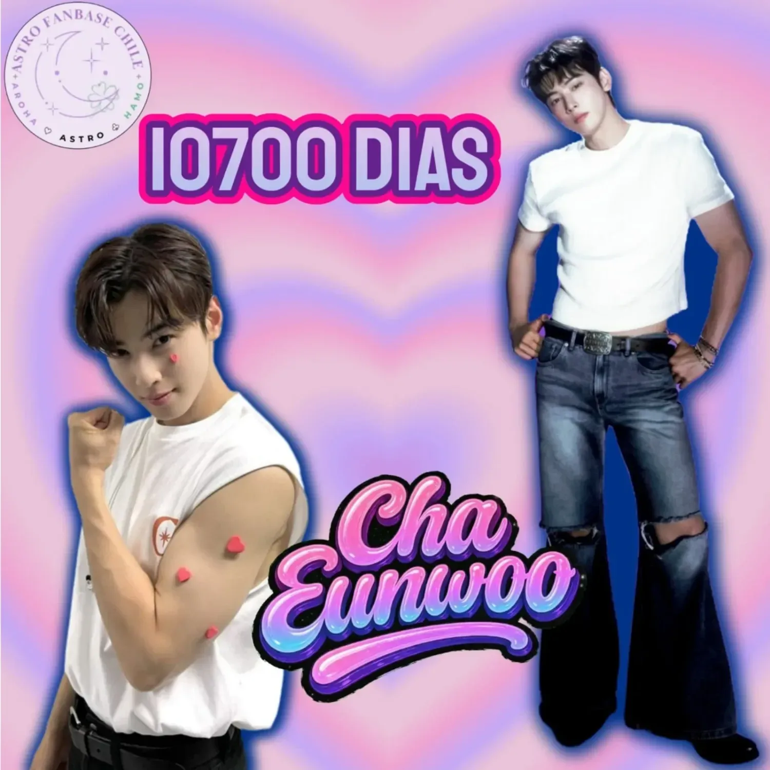 A moment captured by a fan of Cha Eunwoo