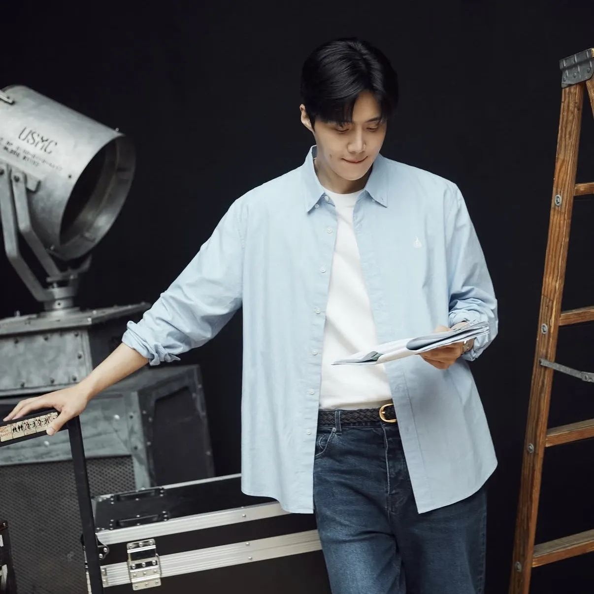 A moment captured by a fan of Kim Seonho