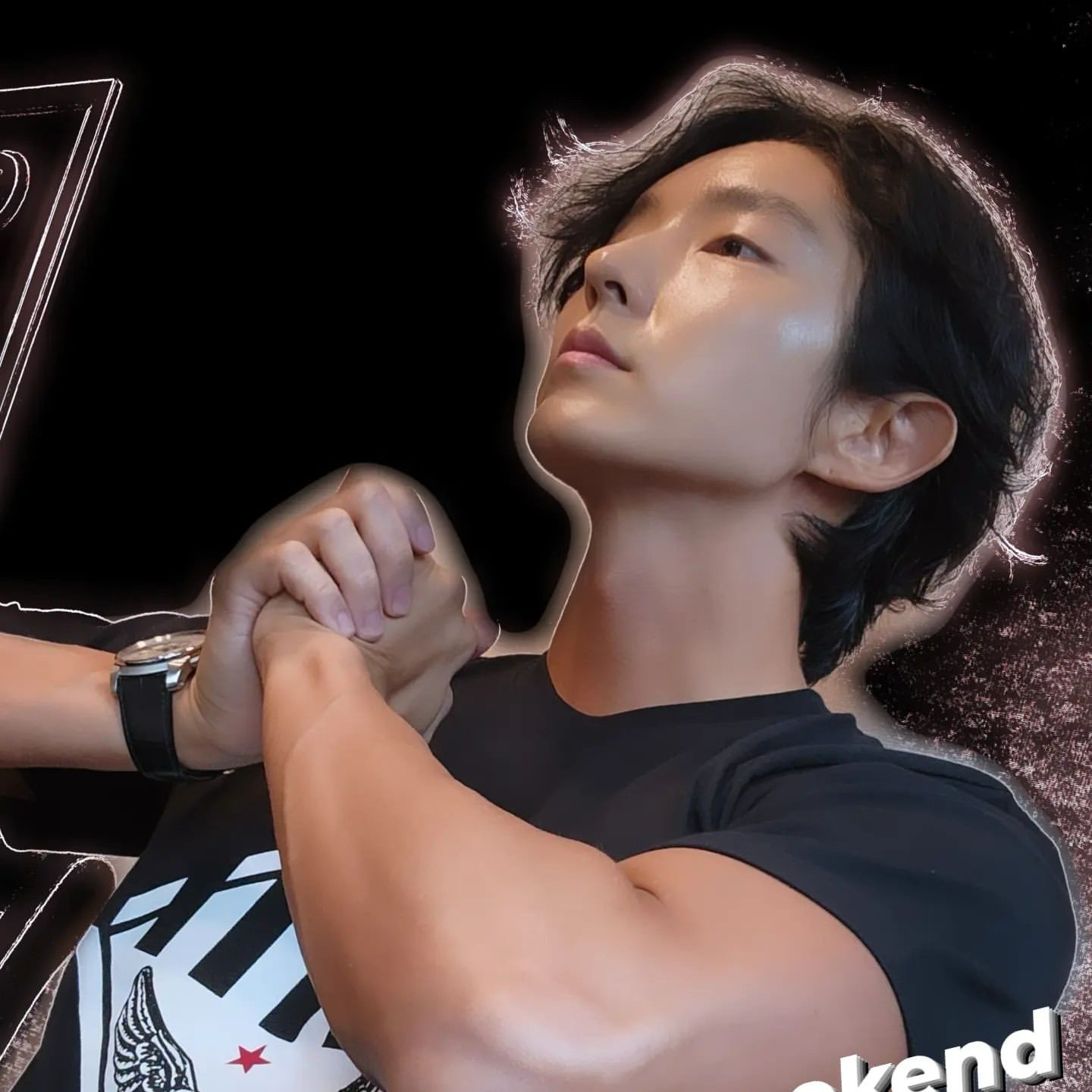 A moment captured by a fan of Lee Joongi