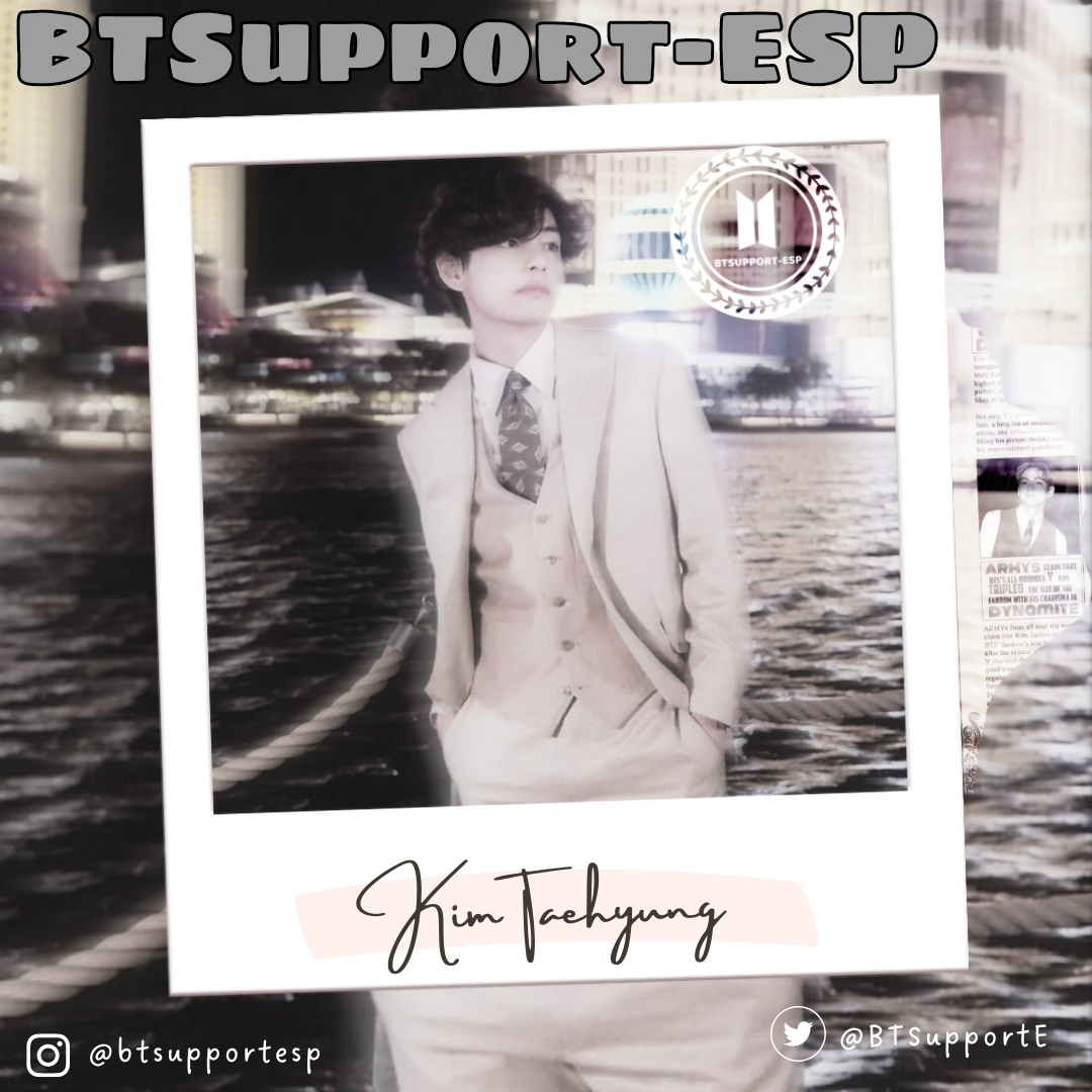 Recent activity shot of Kim Taehyung (V)