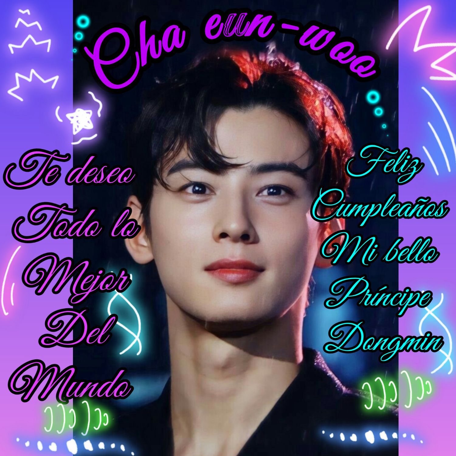 Recent activity shot of Cha Eunwoo