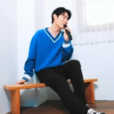 Behind-the-scenes cut of Son Taejin