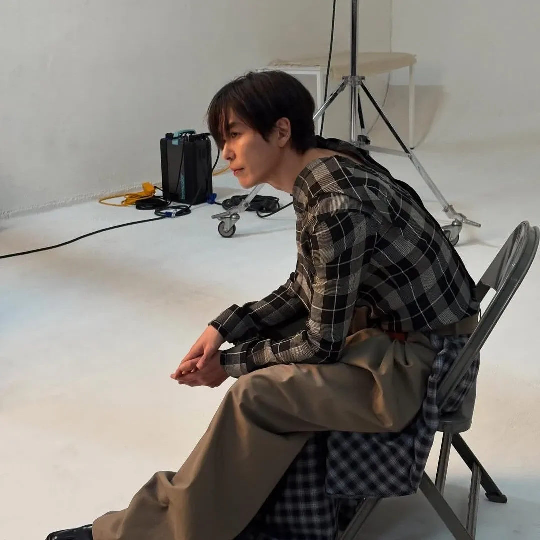 A moment captured by a fan of Kim Jaewook