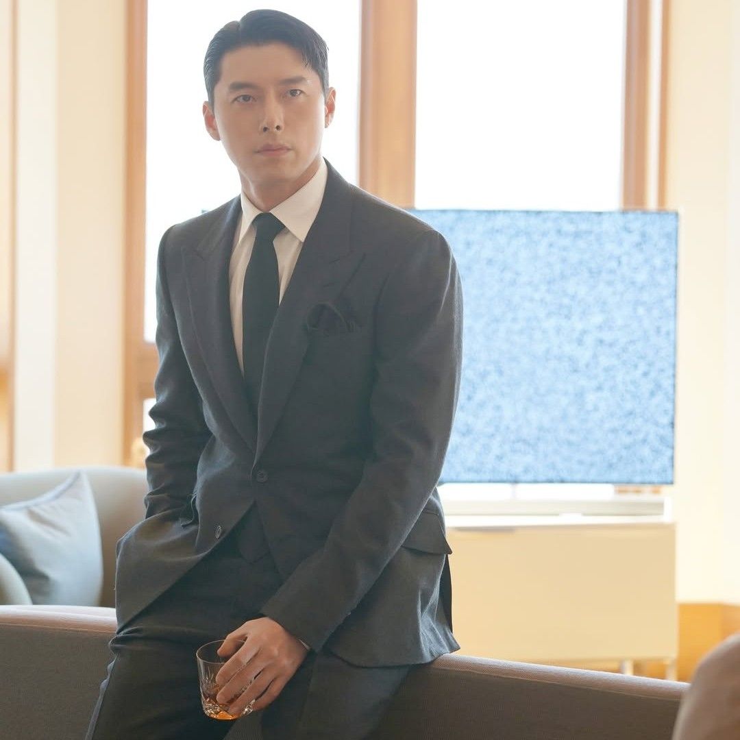 Recent activity shot of Hyun Bin