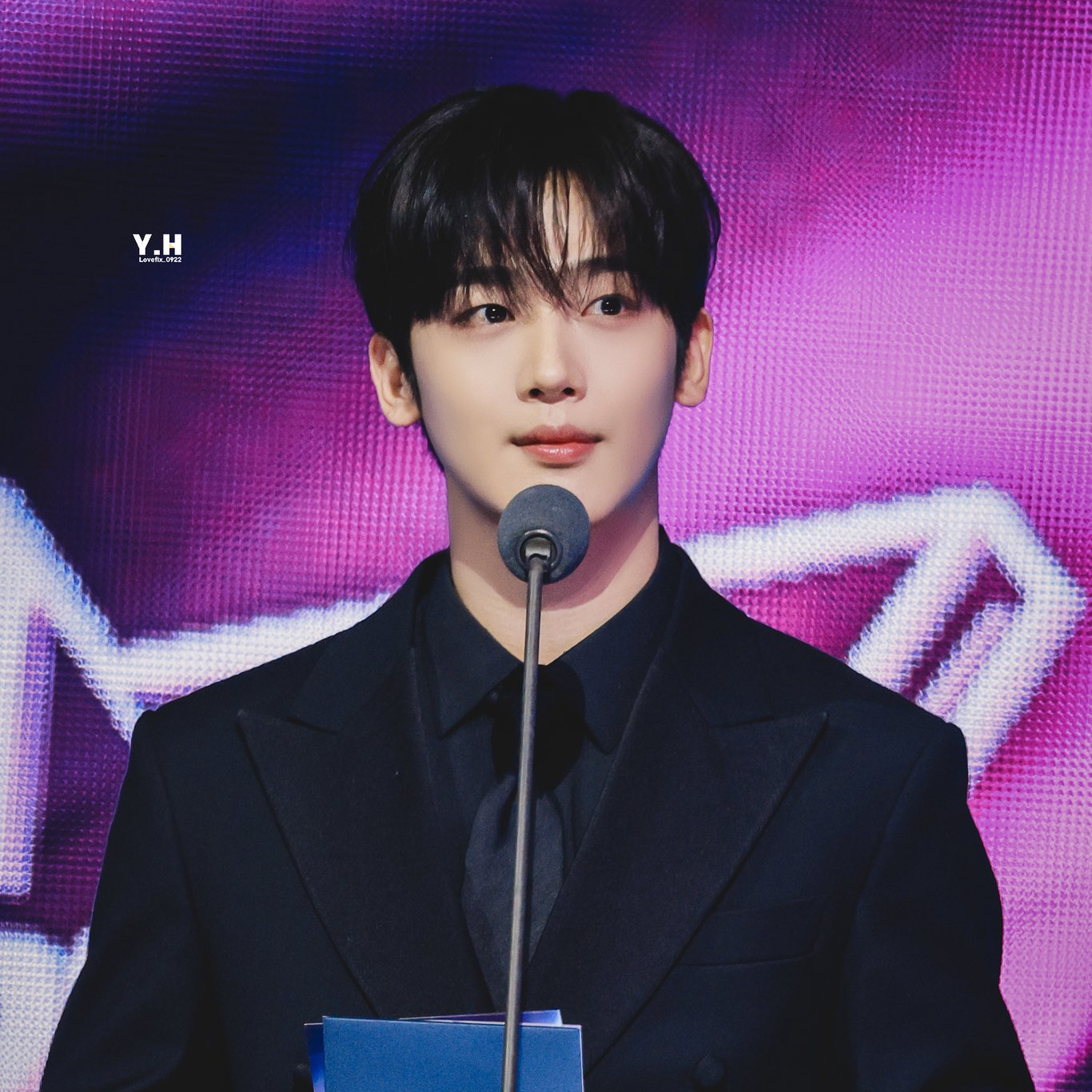 Behind-the-scenes cut of Kim Yohan