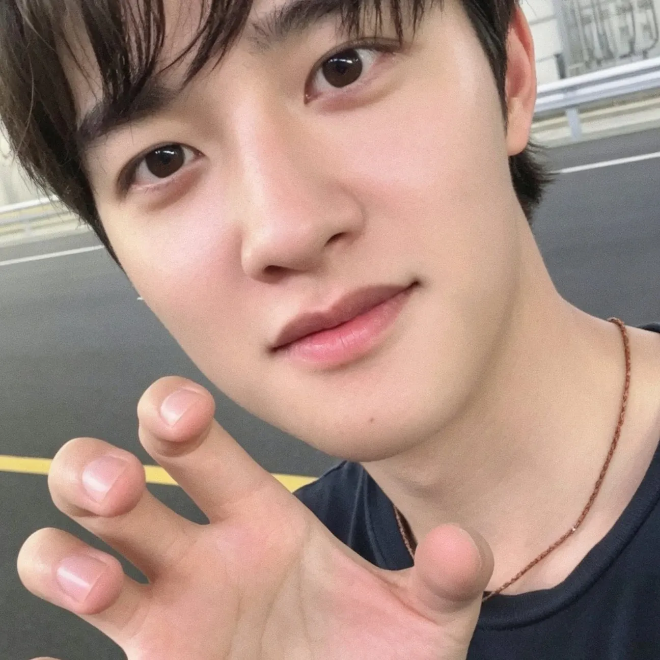 Momen yang diabadikan oleh penggemar Doh Kyungsoo (D.O.)
