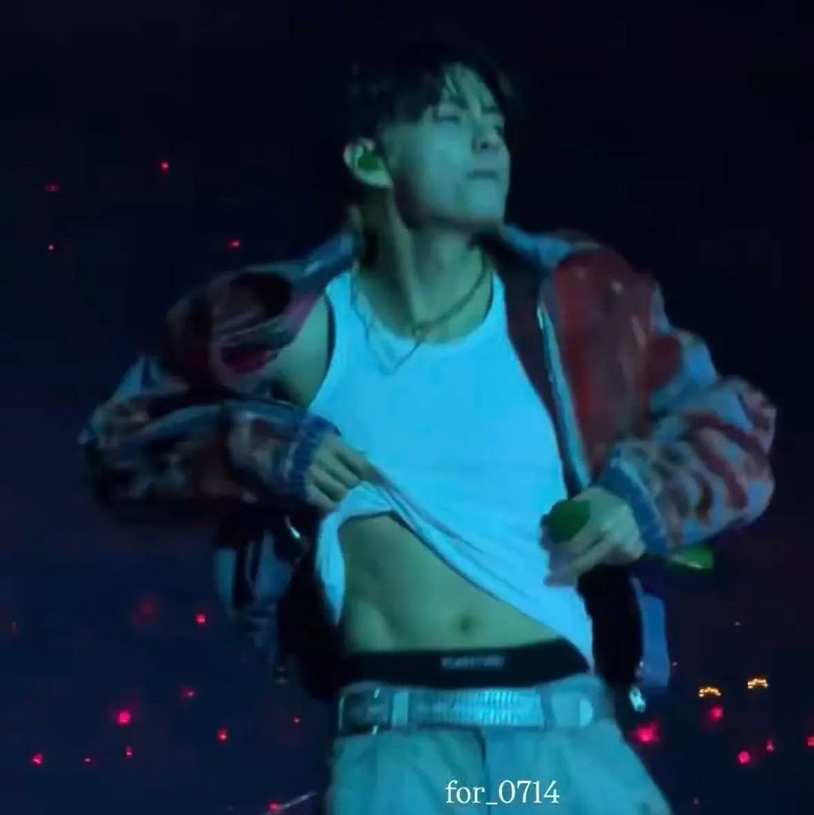 Behind-the-scenes cut of Kim Taehyung (V)