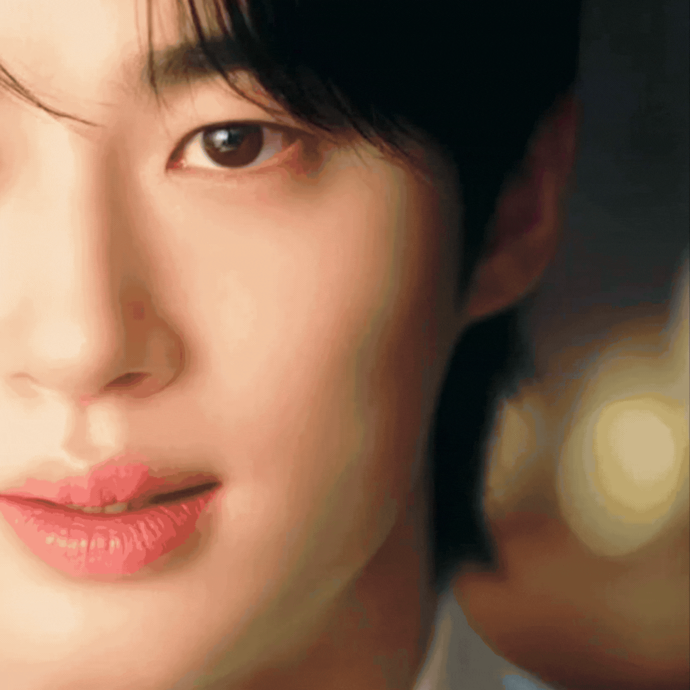 Behind-the-scenes cut of Byeon Wooseok