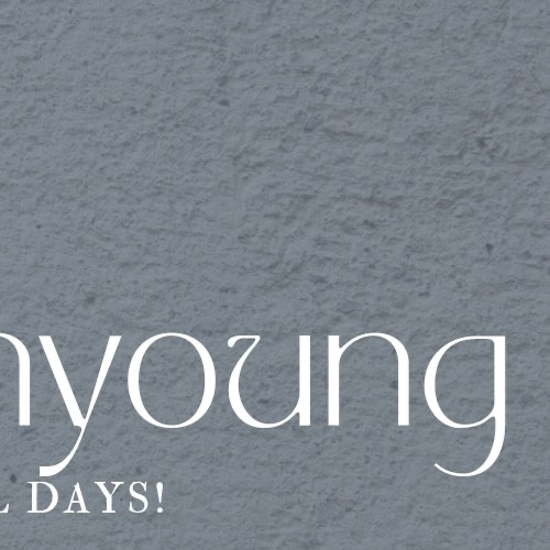 Behind-the-scenes cut of Park Minyoung