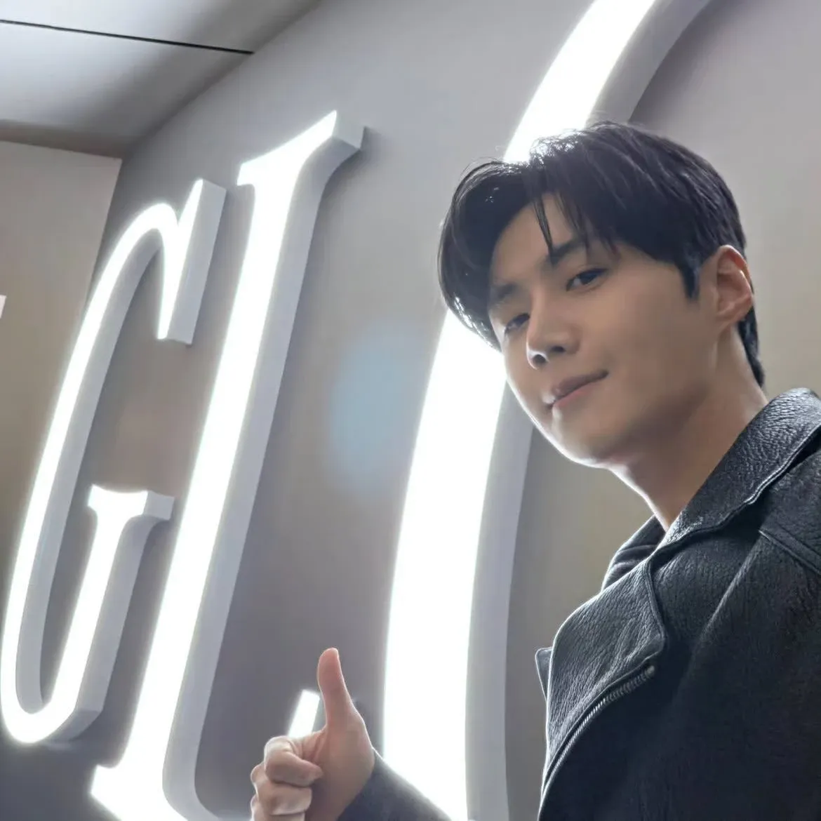 A moment captured by a fan of Kim Seonho