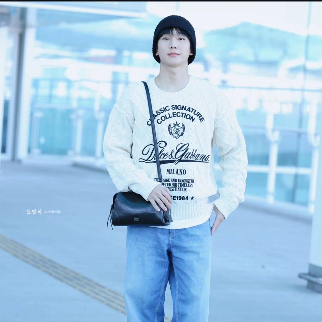 粉絲拍下的丁海寅瞬間