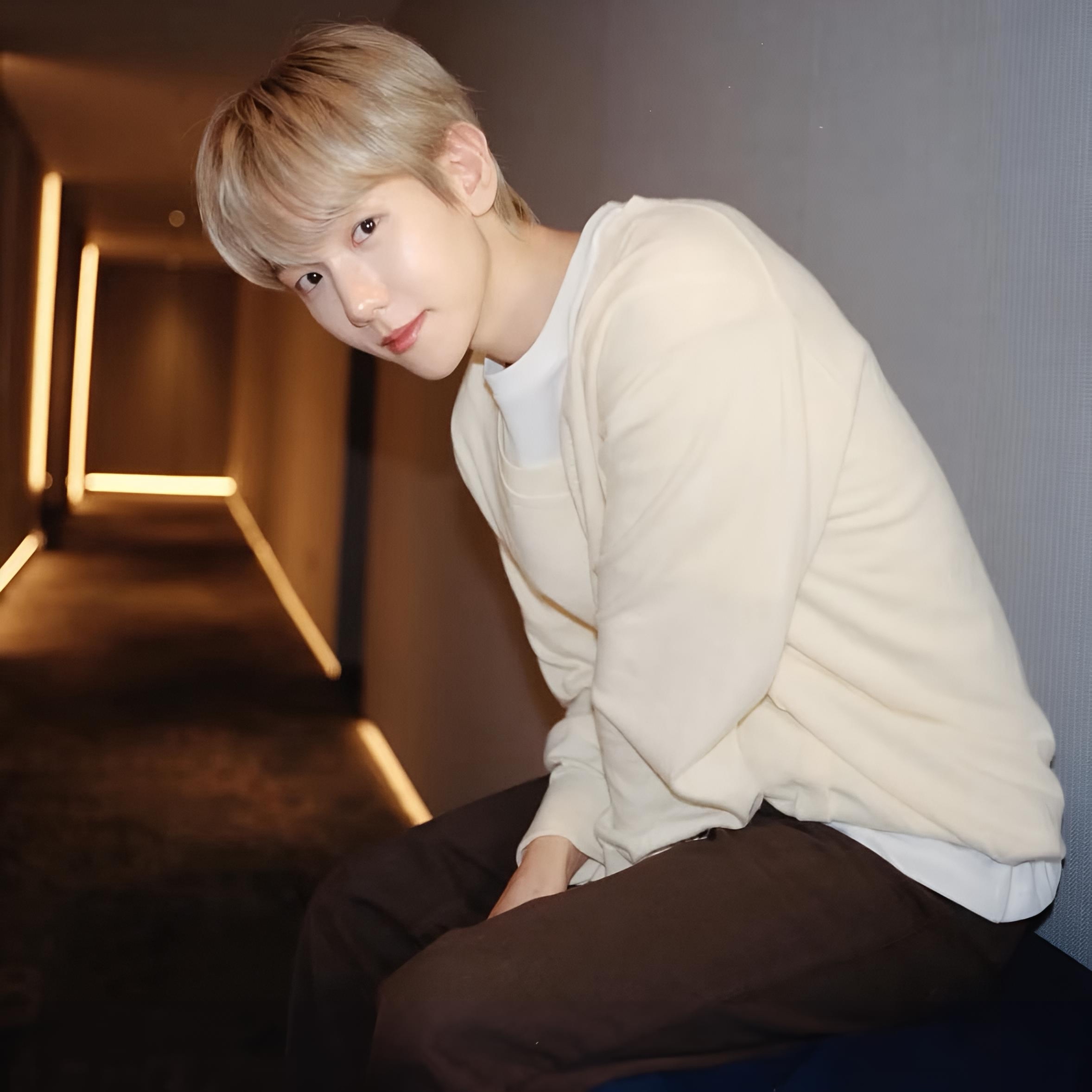 Latest photo of Baekhyun