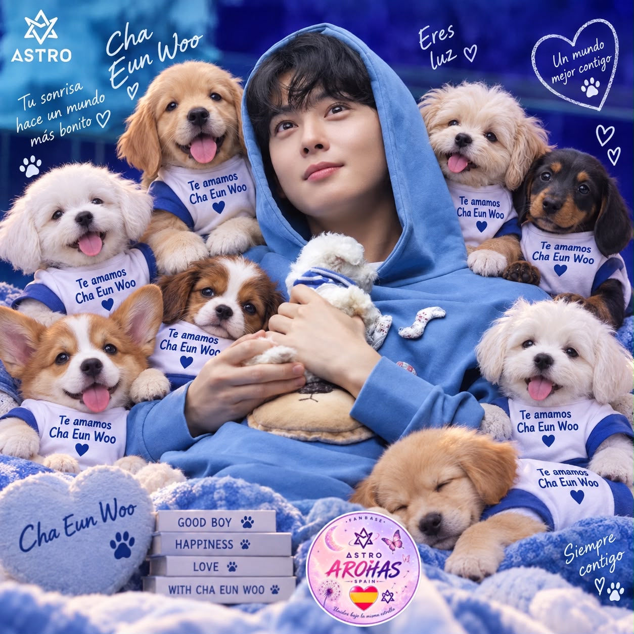 Recent activity shot of Cha Eunwoo