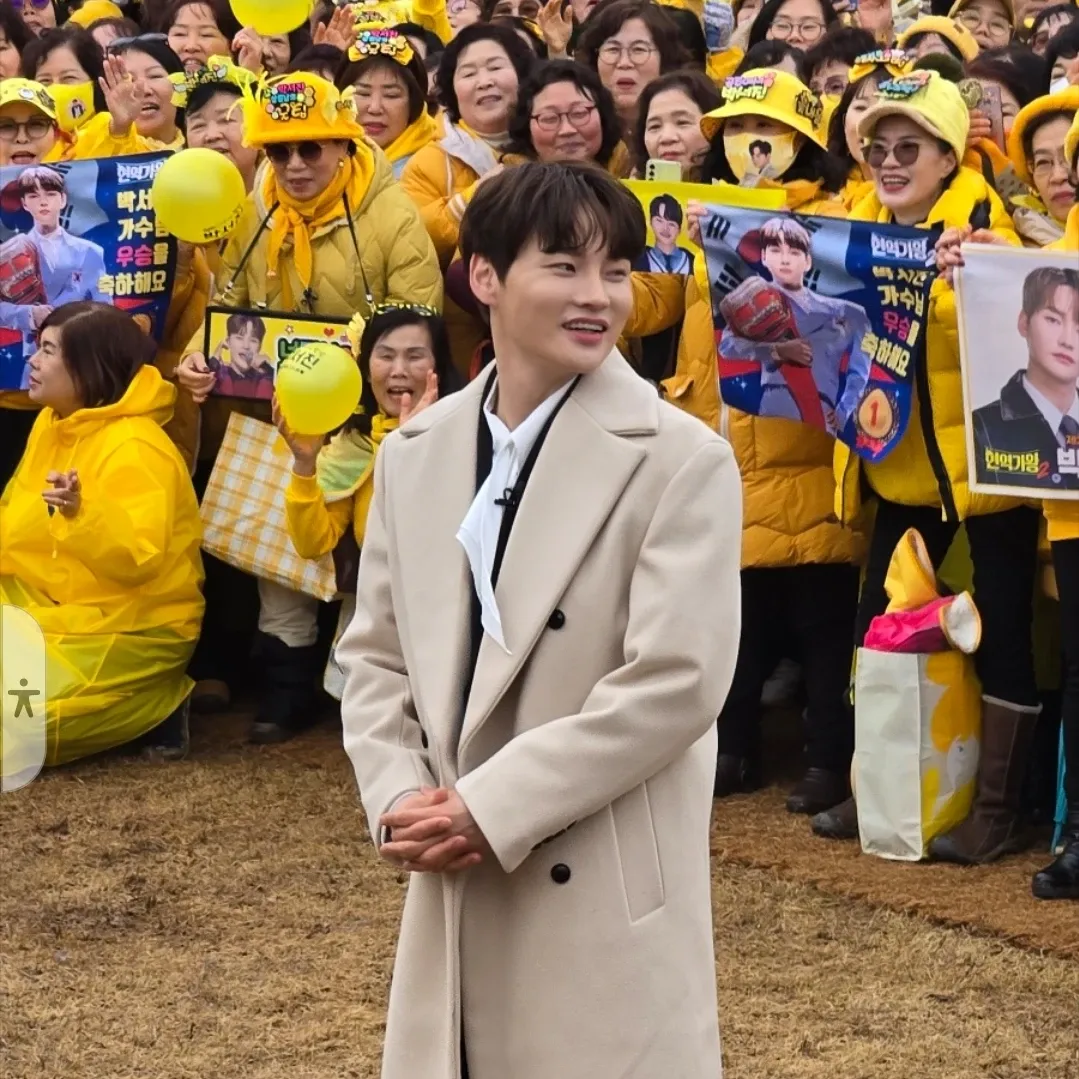 박서진의 비하인드 컷