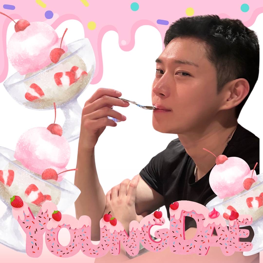 Behind-the-scenes cut of Kim Youngdae
