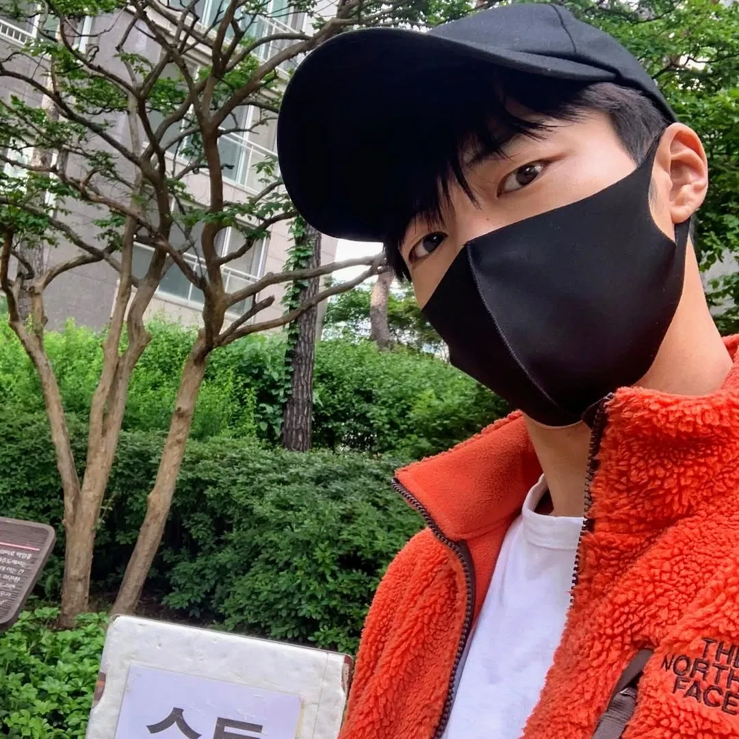 Recent activity shot of Woo Dohwan
