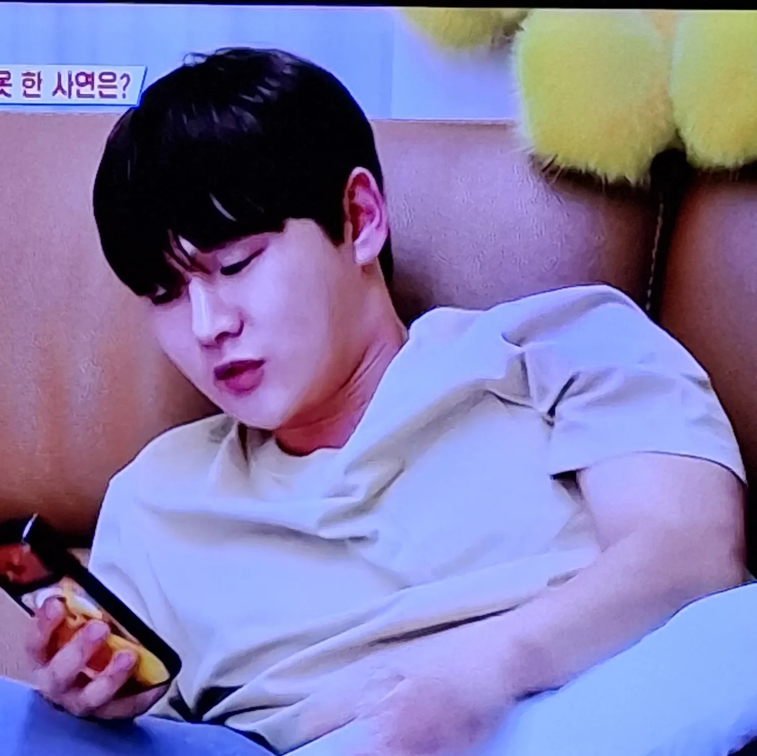 박서진의 비하인드 컷