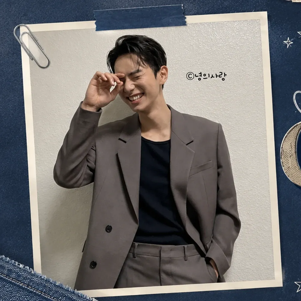 Behind-the-scenes cut of Lee Chaemin