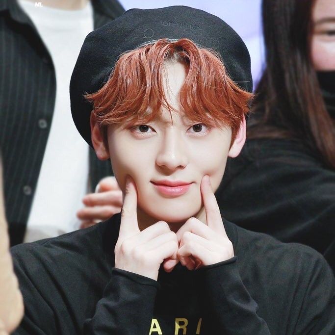 Recent activity shot of Hwang Minhyun