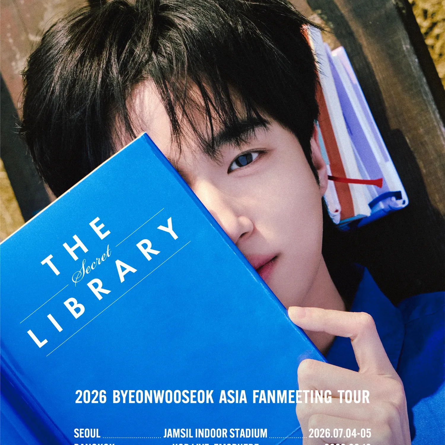Behind-the-scenes cut of Byeon Wooseok