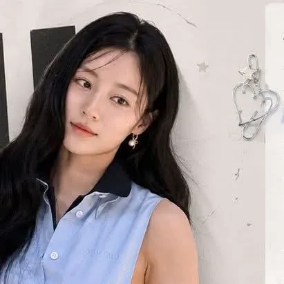 粉丝拍下的姜敏儿瞬间