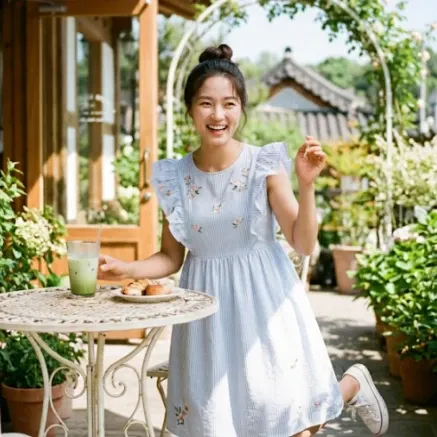 Behind-the-scenes cut of Kim Hyeyoon