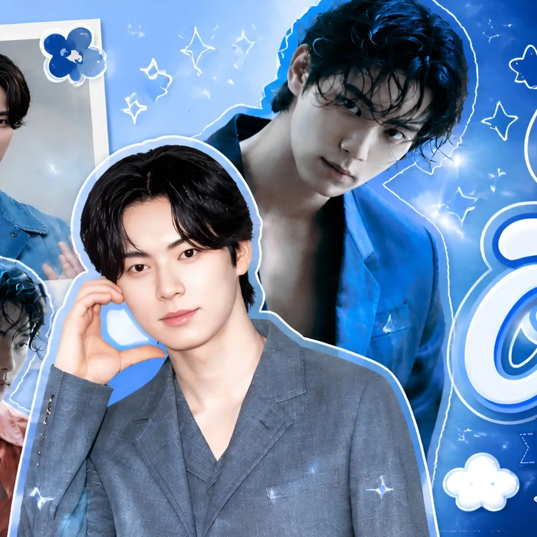 Behind-the-scenes cut of Lee Chaemin