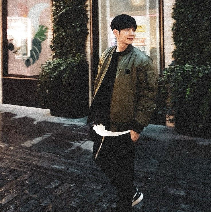 粉絲拍下的丁海寅瞬間