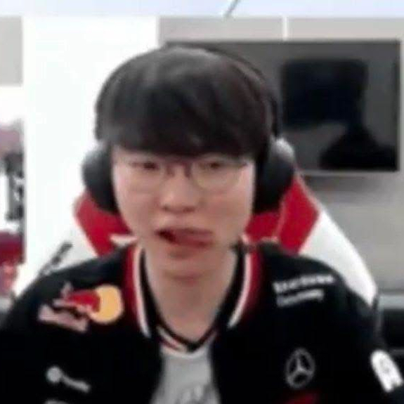 Recent activity shot of Faker