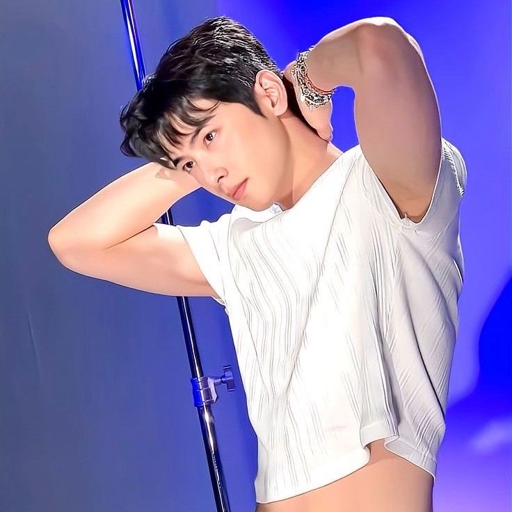 A moment captured by a fan of Cha Eunwoo