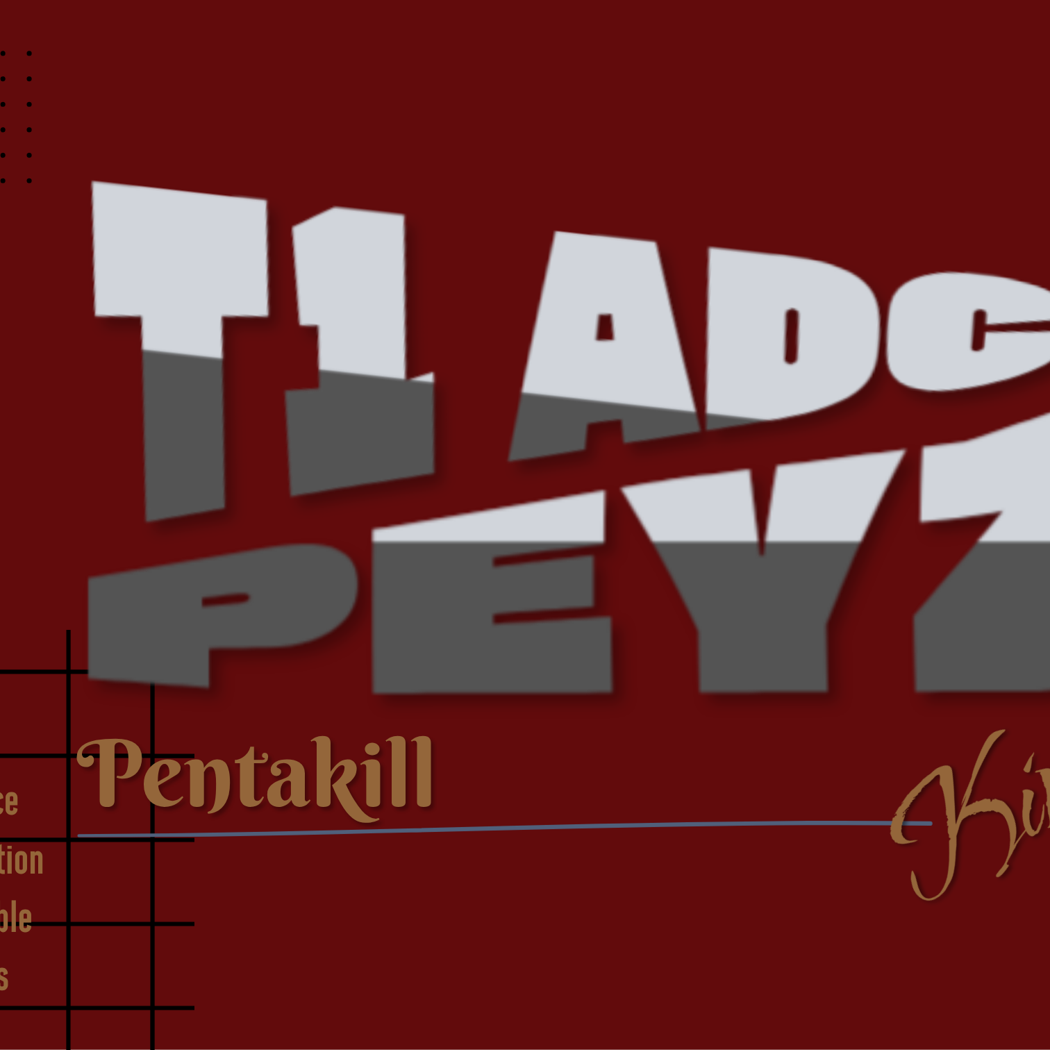 Behind-the-scenes cut of Peyz