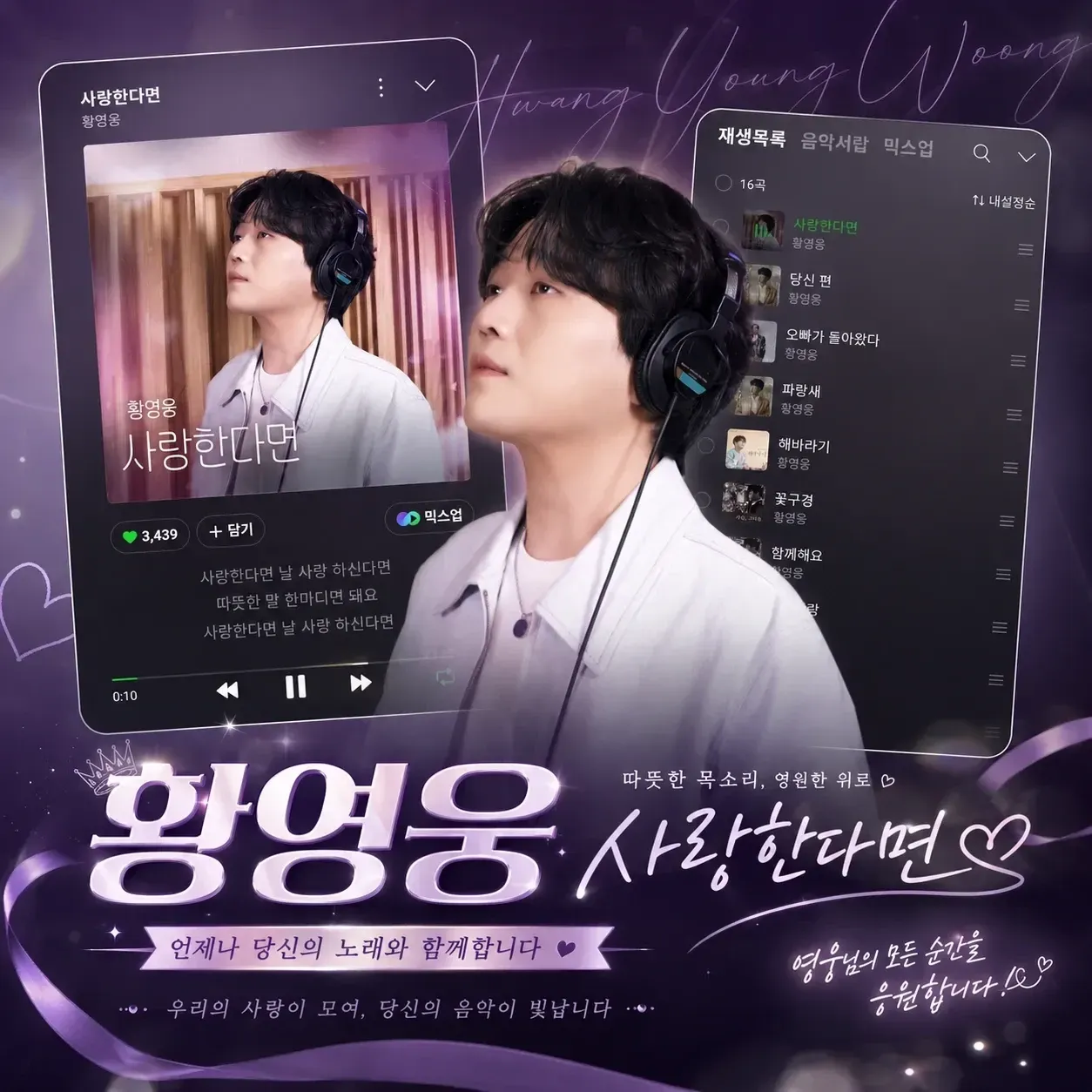 황영웅의 비하인드 컷
