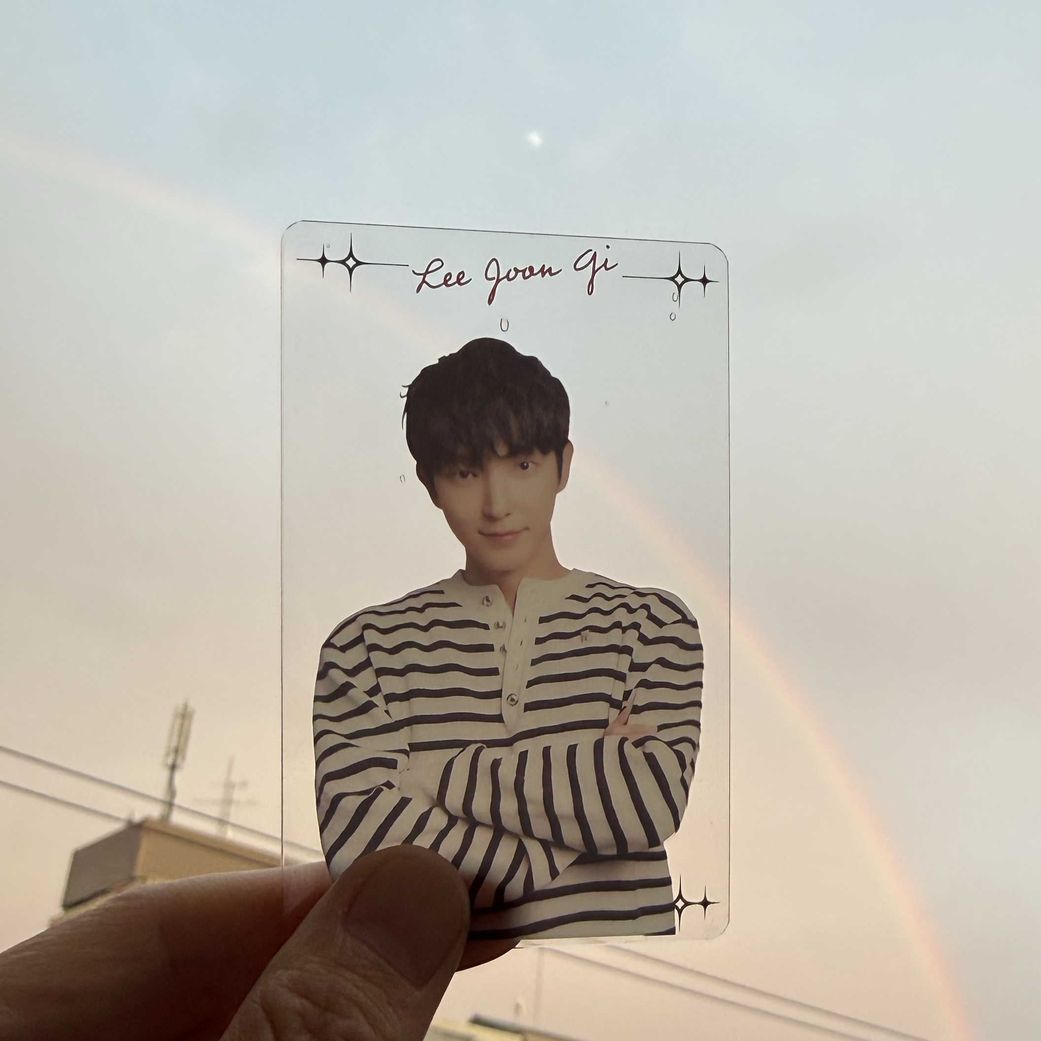 Recent activity shot of Lee Joongi