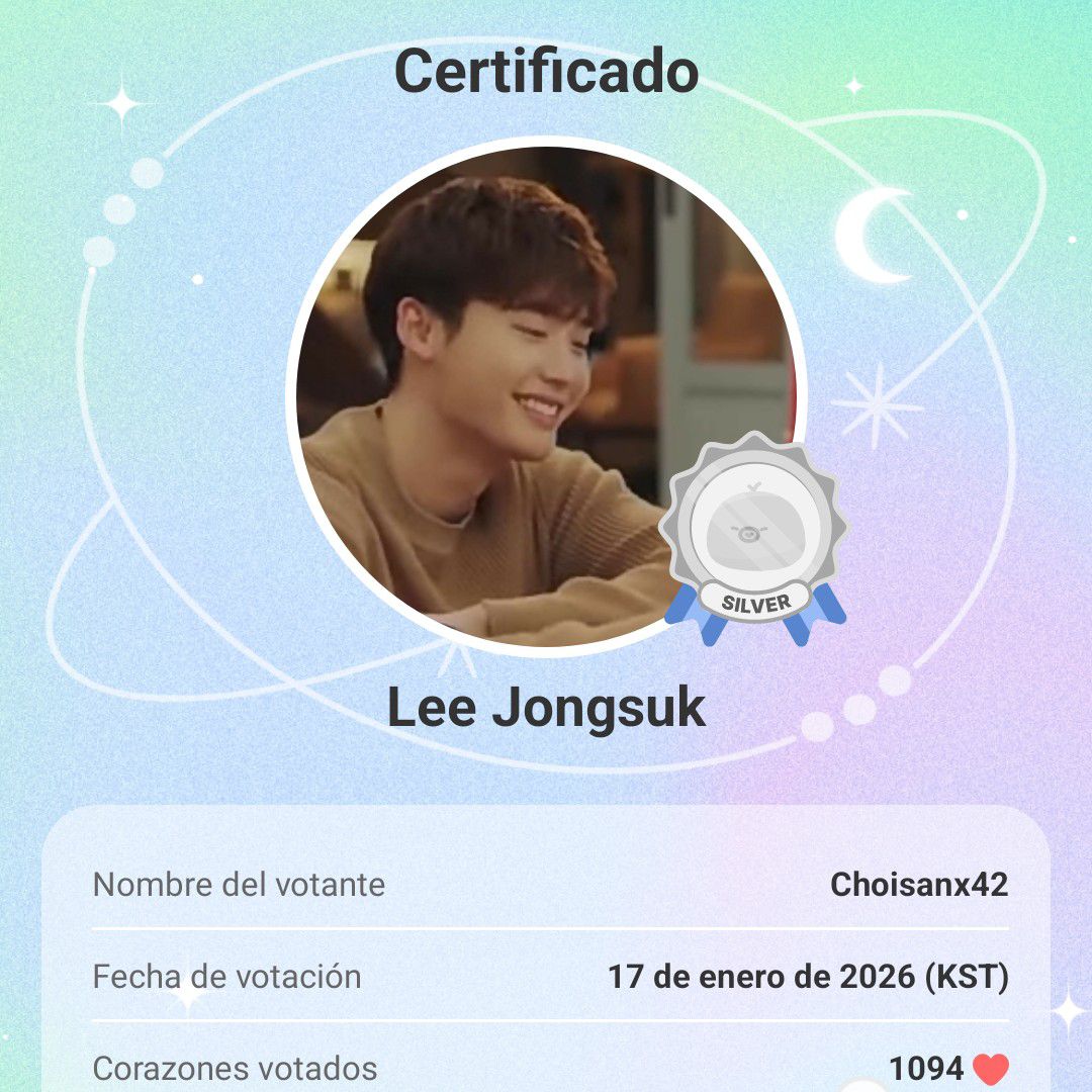 Recent activity shot of Lee Jongsuk