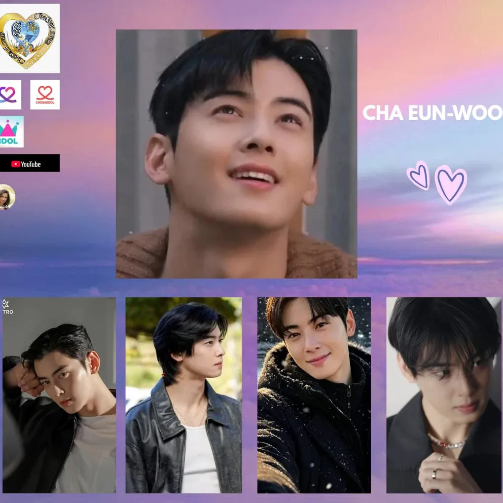 Behind-the-scenes cut of Cha Eunwoo