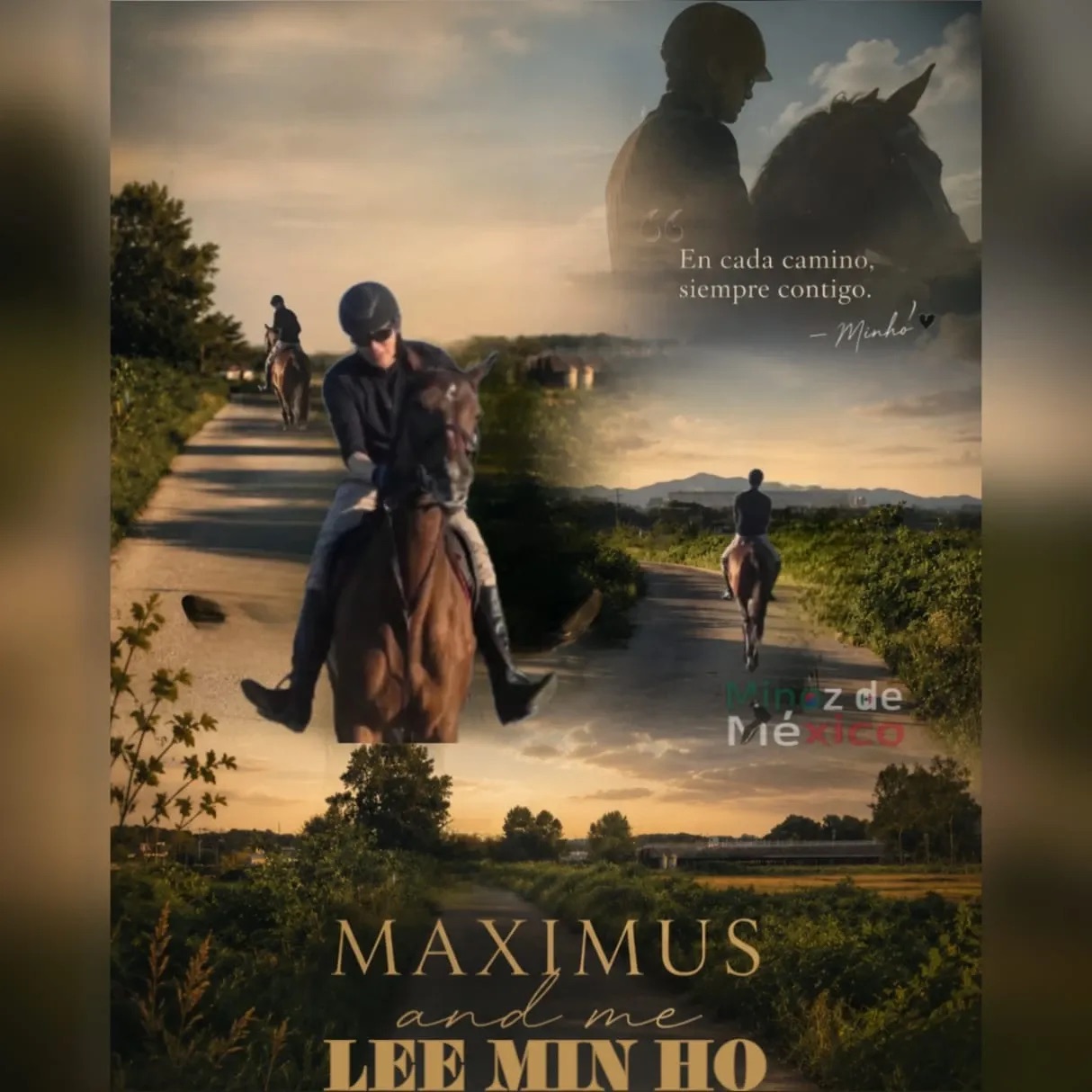 粉絲拍下的李敏鎬瞬間