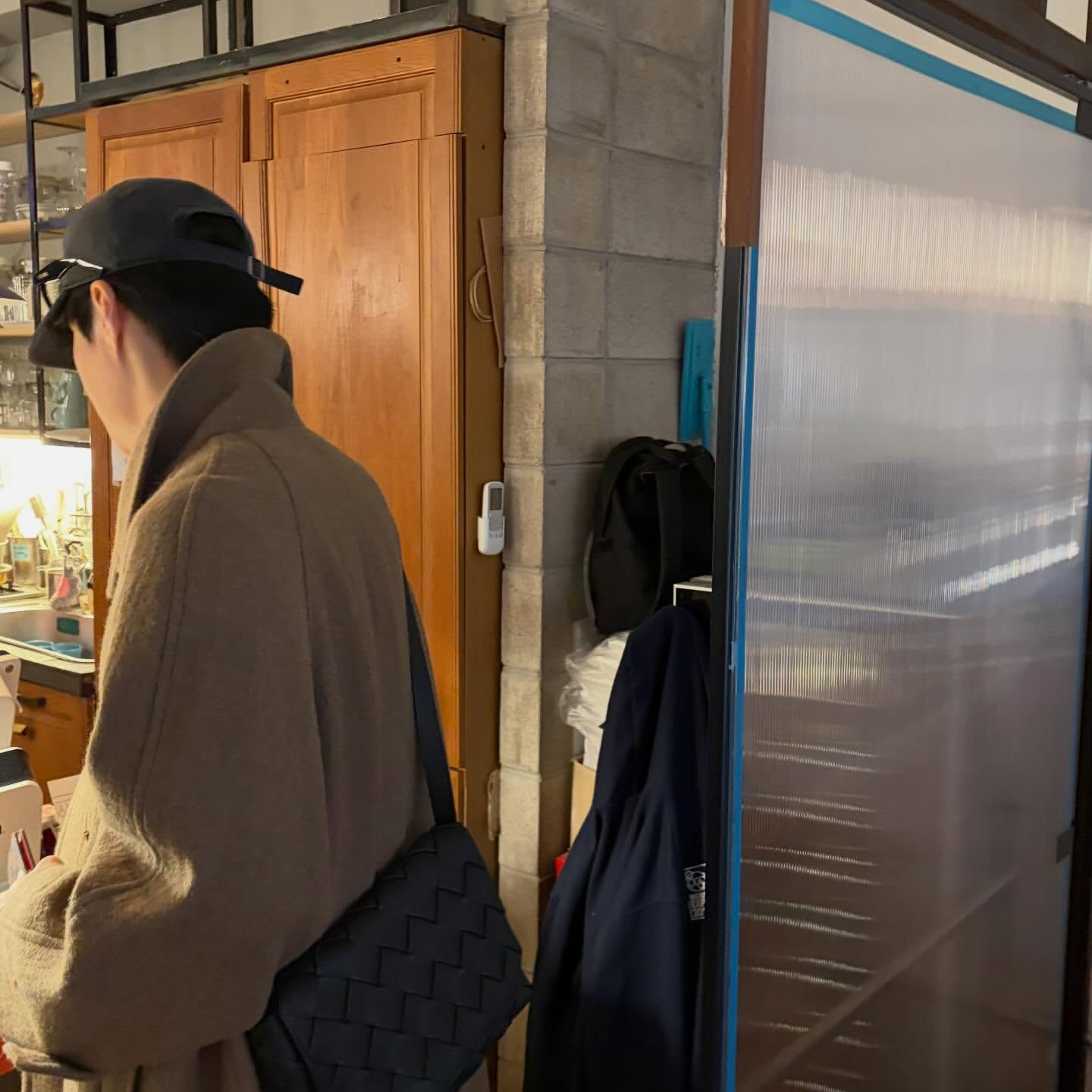 A moment captured by a fan of Kim Seonho