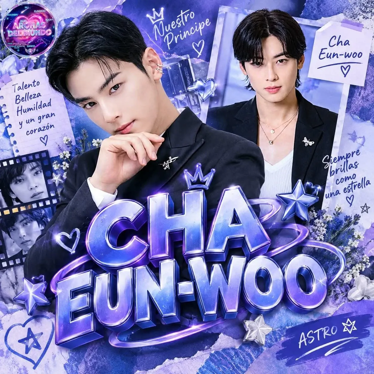 Behind-the-scenes cut of Cha Eunwoo