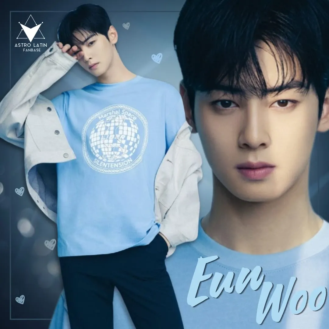 Behind-the-scenes cut of Cha Eunwoo