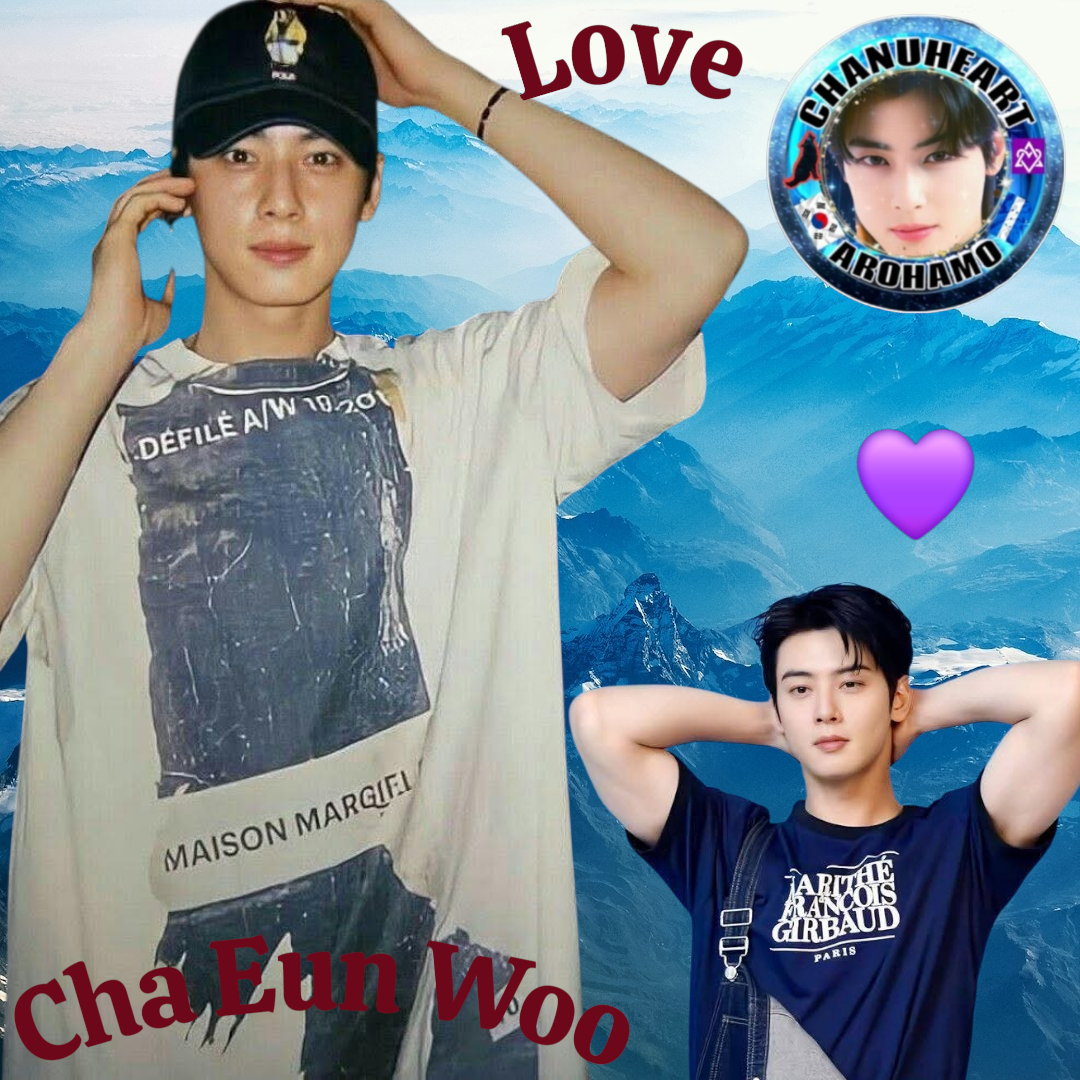 Behind-the-scenes cut of Cha Eunwoo